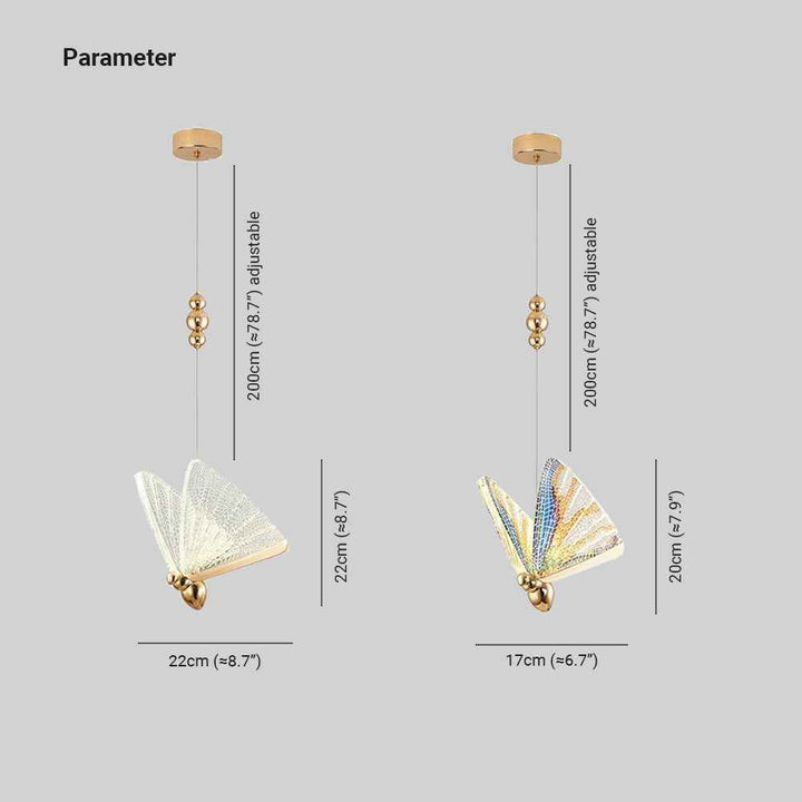 Arisha Moderne Luminaires Suspension Doré Animal - Neutralighting