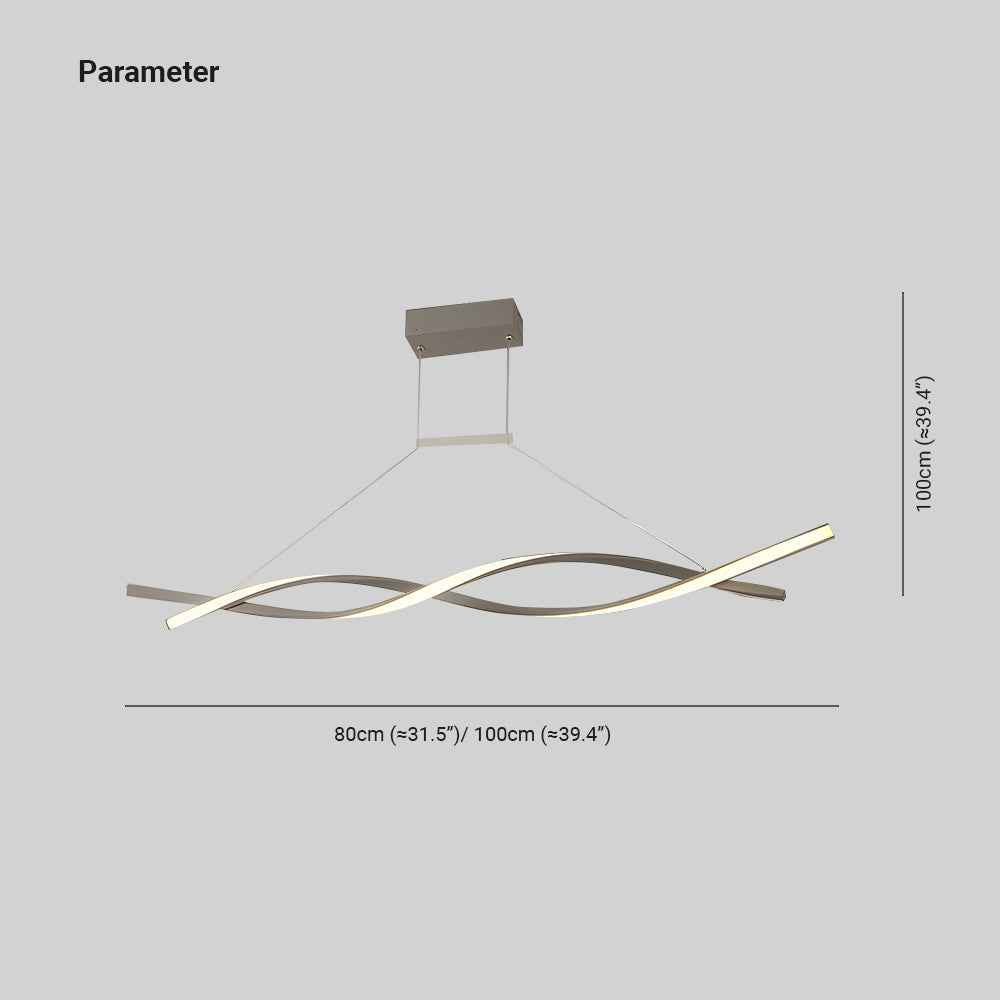 Suspension Arisha en Acrylique – Design Suspension Moderne