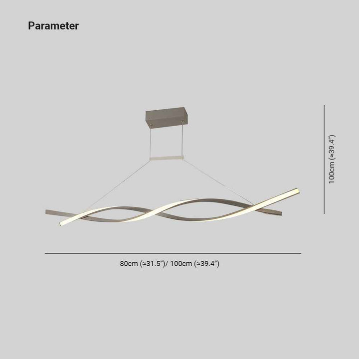 Suspension Arisha en Acrylique – Design Suspension Moderne