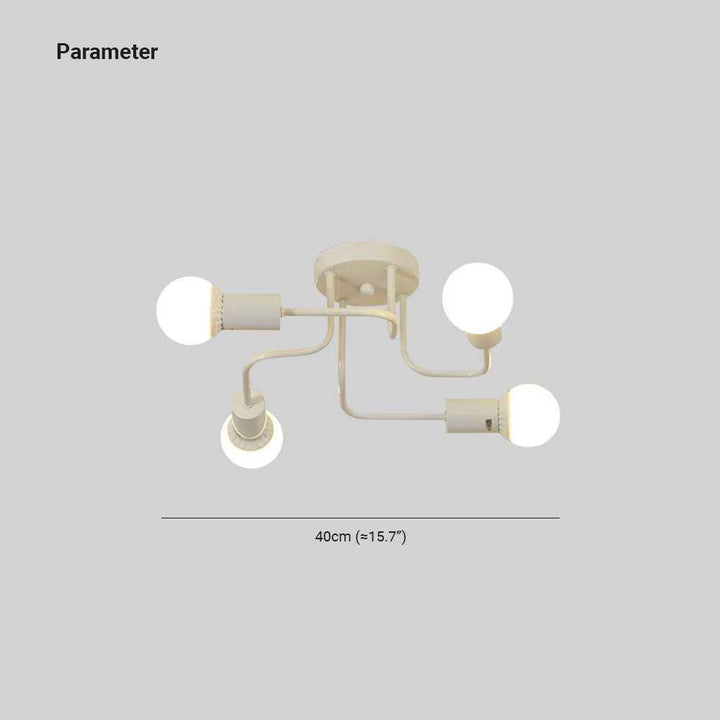 Plafonnier Arisha Métal LED V7