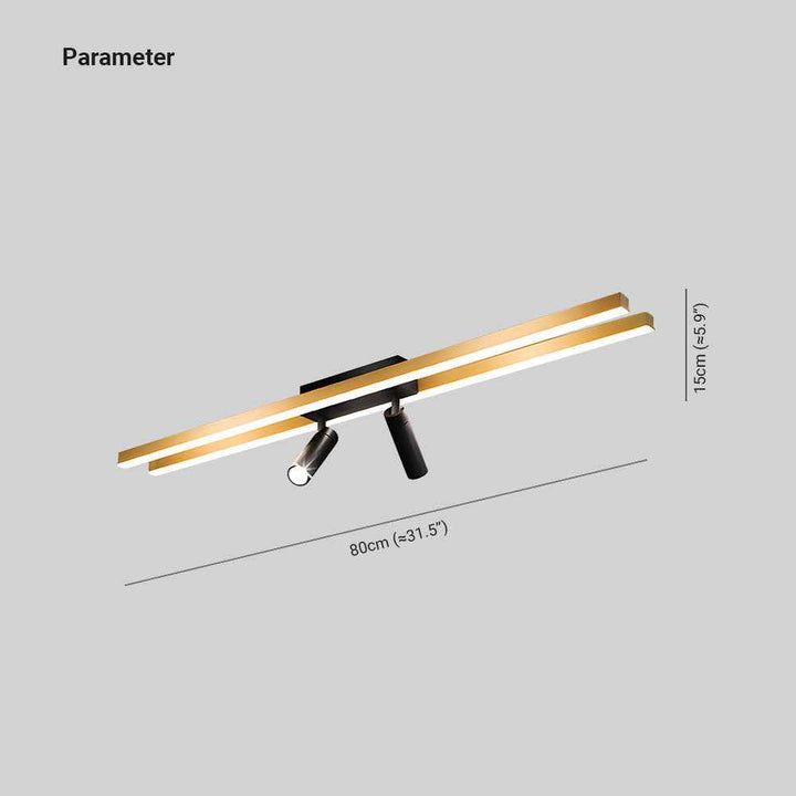 Plafonnier Aim Acrylique LED V2