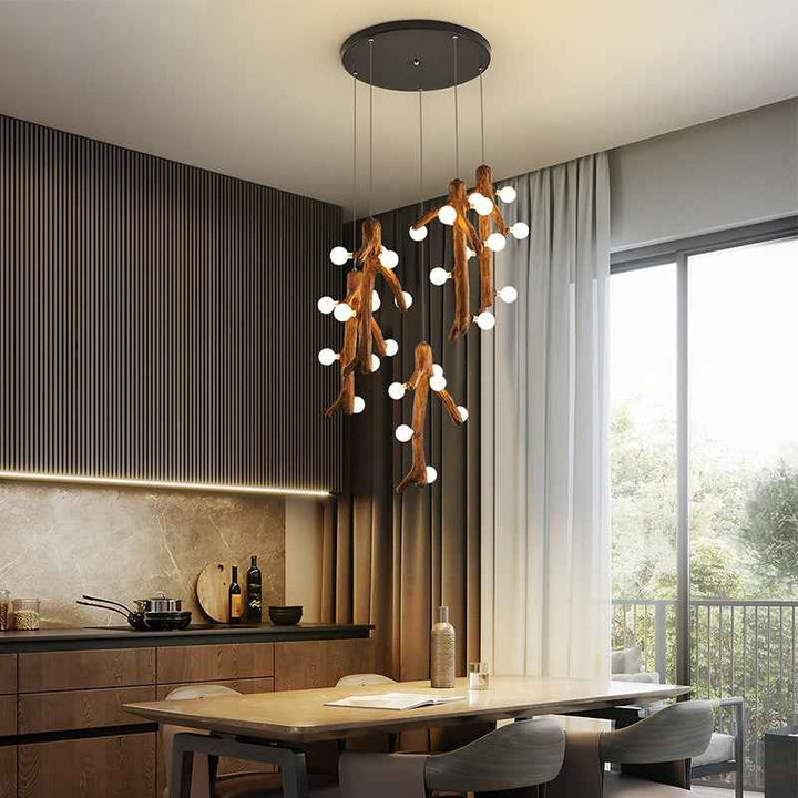 Lustre Epoch en Verre – Lustre Élégant