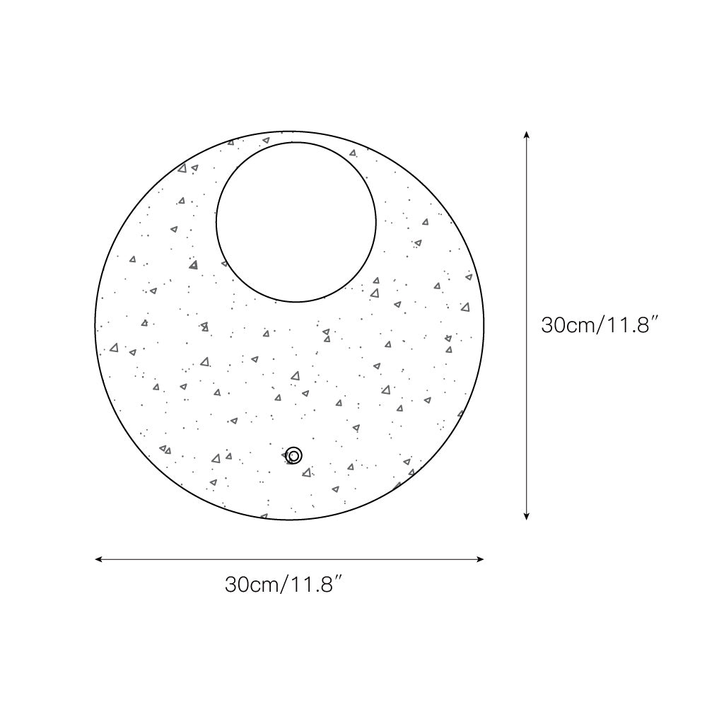 Alcareth Applique Murale Minimaliste Travertin Wabi - Neutralighting