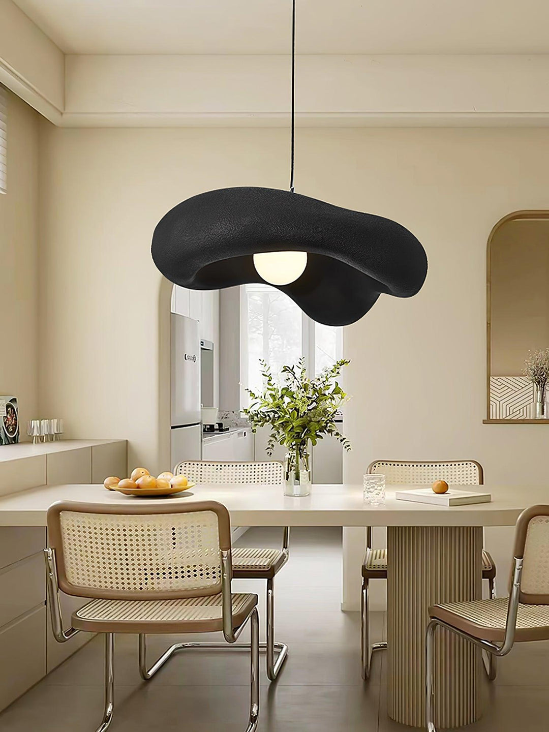 Glinten Suspension en résine de forme organique pour intérieurs modernes Naturel - Neutralighting