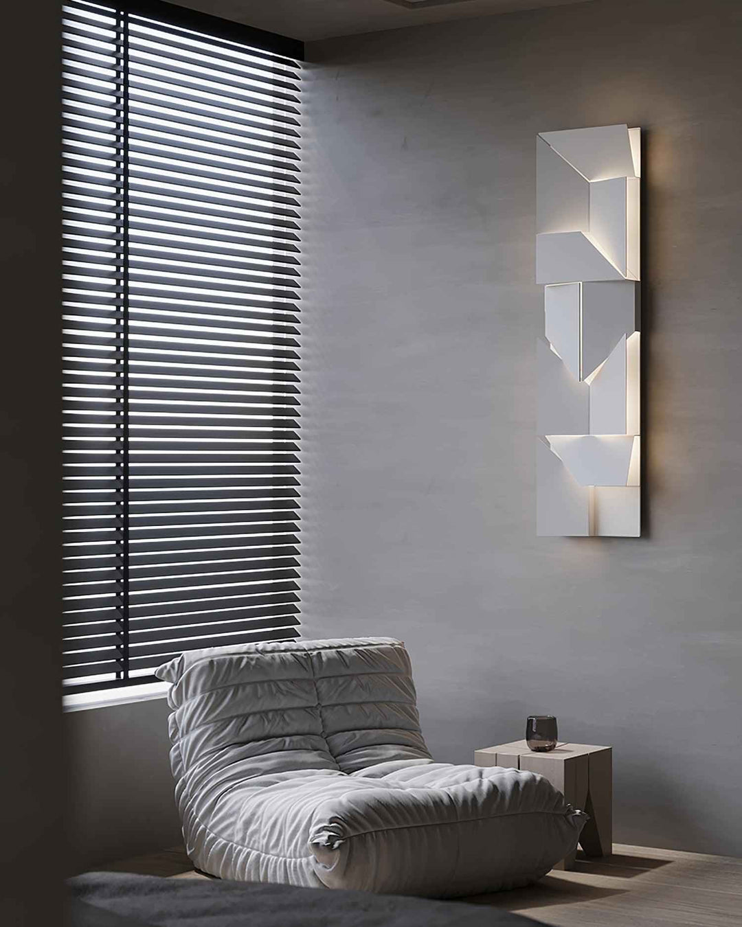 Lumis Métal 15cm Blanc LED