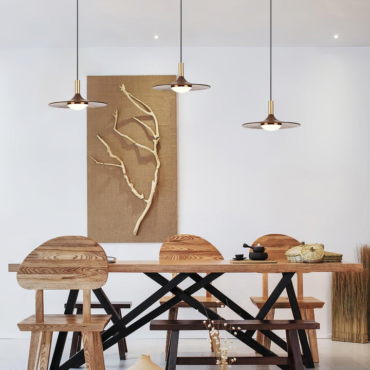 Blythe Suspension moderne en bois - Neutralighting