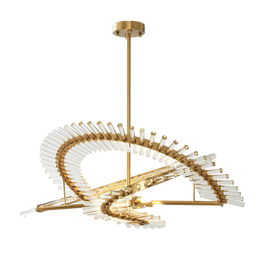 Amara Chandelier en Verre Luxueux - Neutralighting