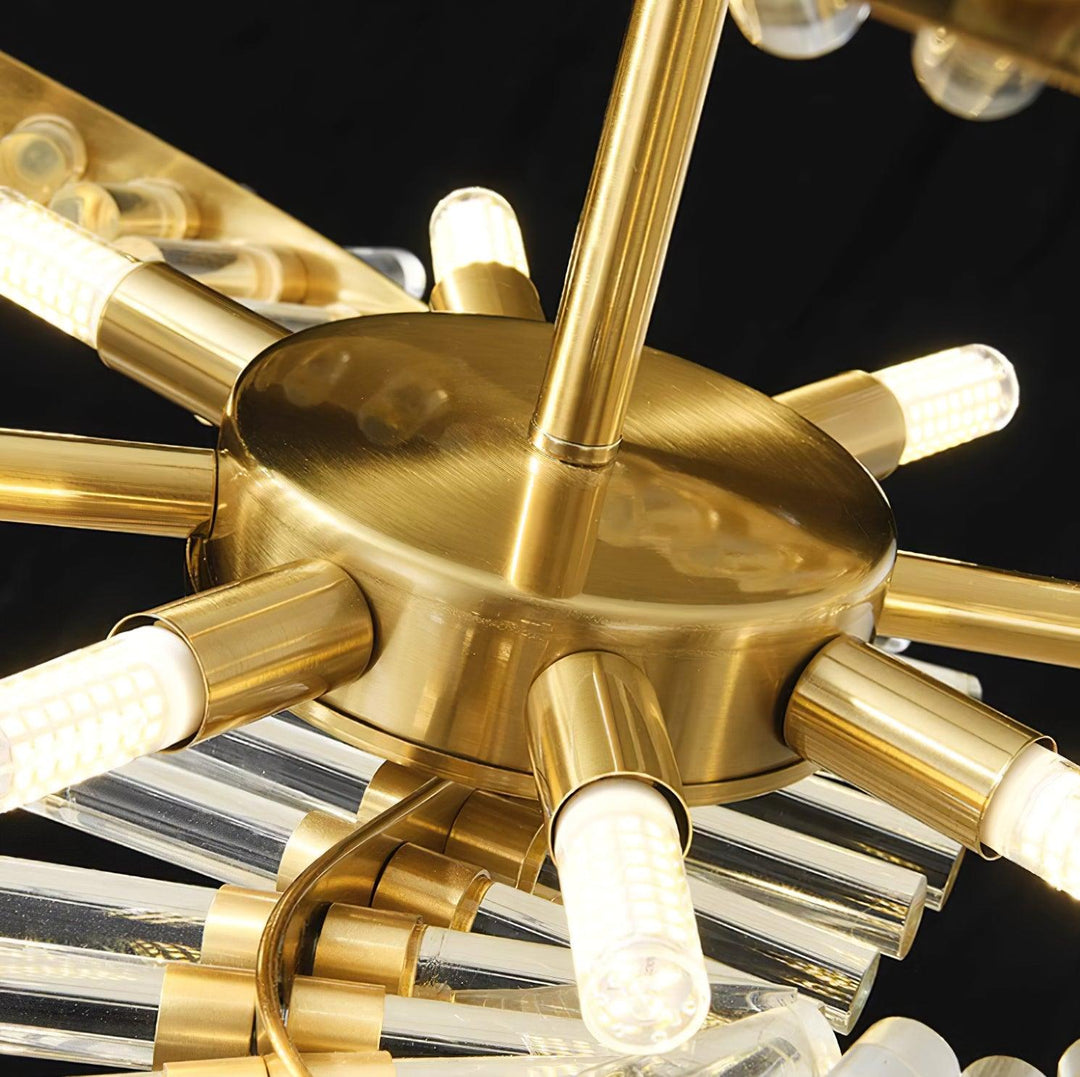 Amara Chandelier en Verre Luxueux - Neutralighting
