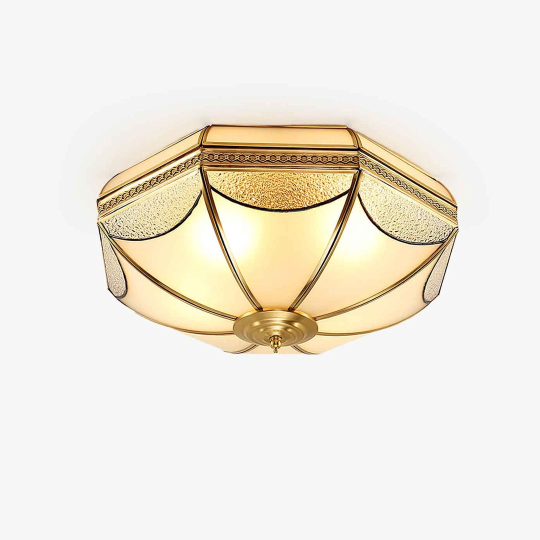 Ellaeara Verre 35cm Blanc LED