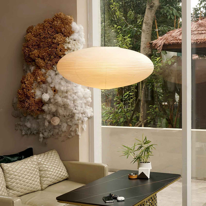 Lustra Suspension en Papier pour Salon - Neutralighting