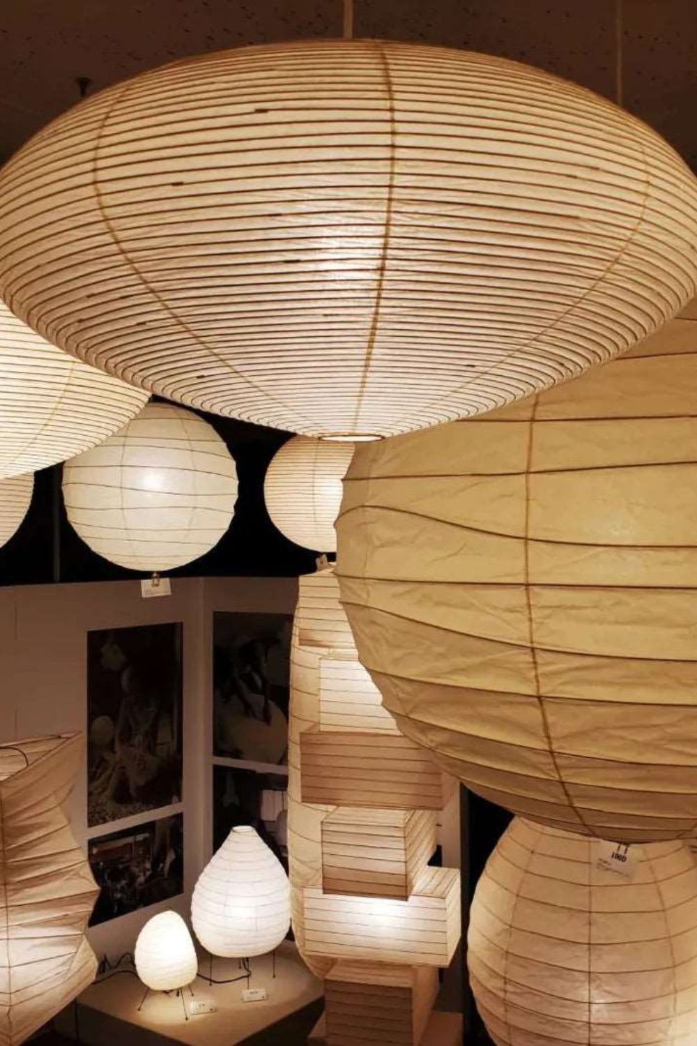 Orba Lampe Pendante en Papier Washi 15A - Neutralighting