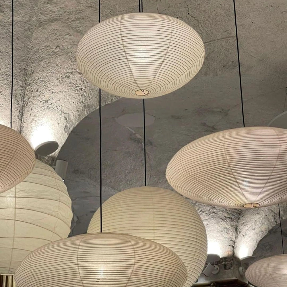 Lustra Suspension en Papier pour Salon - Neutralighting