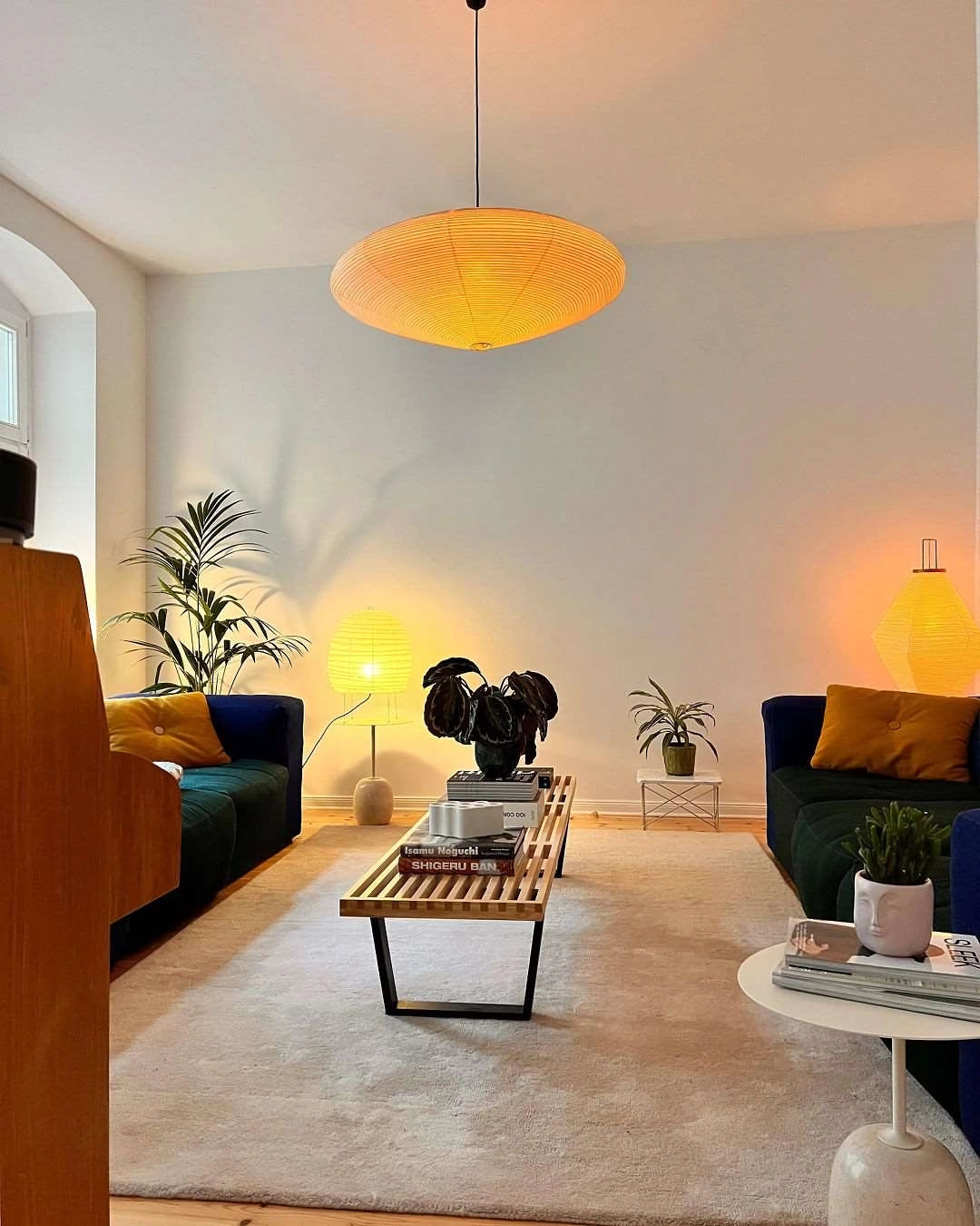 Orba Lampe Pendante en Papier Washi 15A - Neutralighting