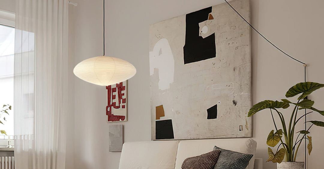 Lustra Suspension en Papier pour Salon - Neutralighting