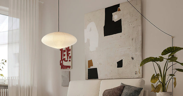 Lustra Suspension en Papier pour Salon - Neutralighting