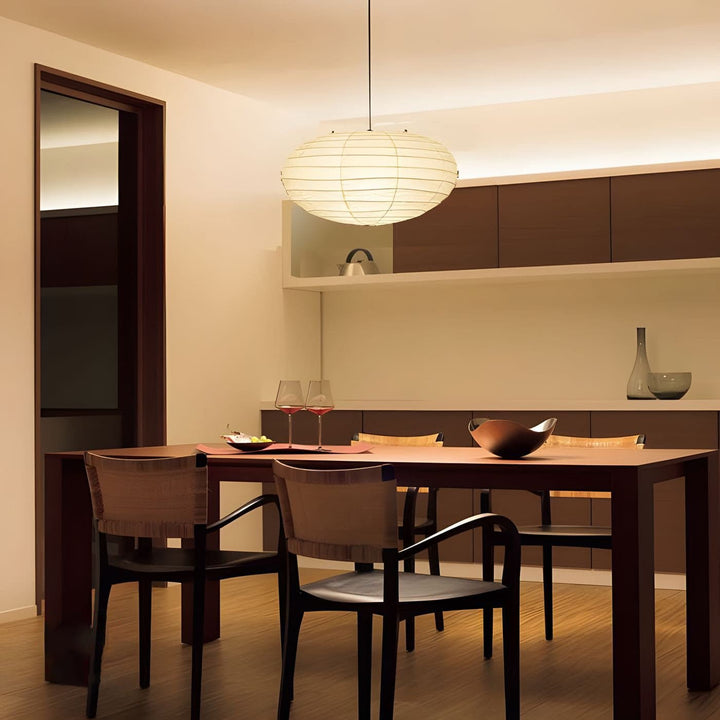 Lumaem Suspension Lampe Traditionnelle en Papier - Neutralighting