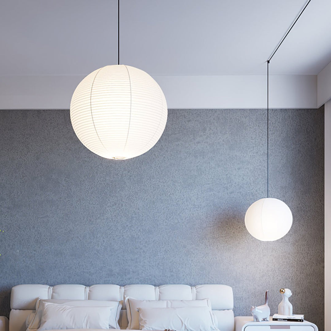Sylin Suspension Déportée en Soie de Mûrier - Neutralighting