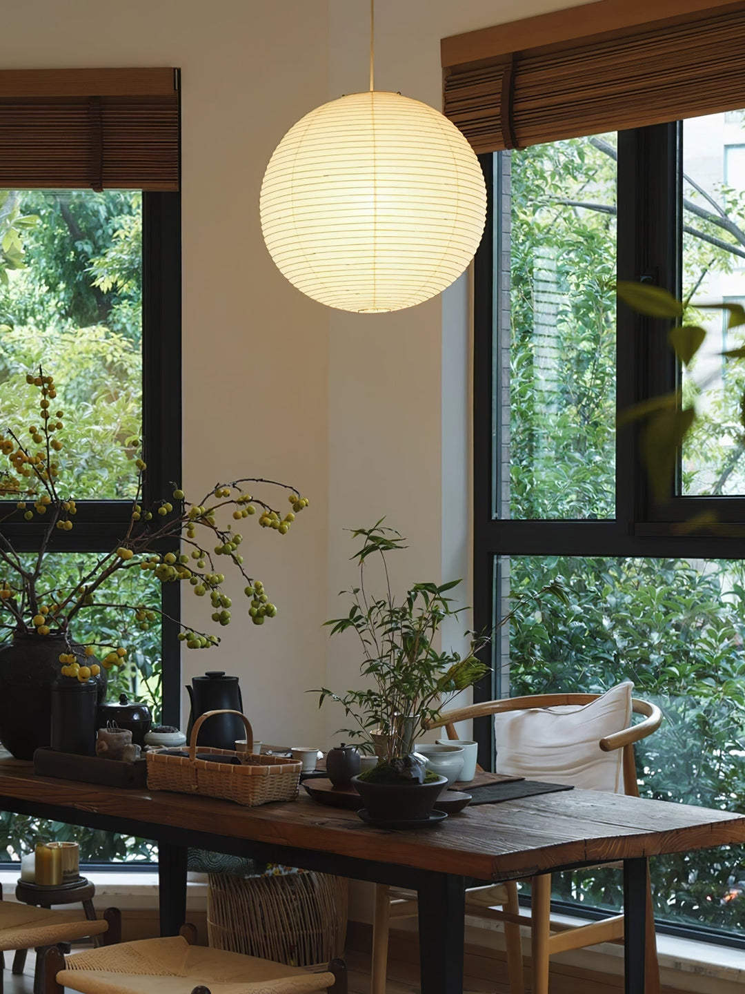 Lustra Suspension en Papier pour Salon - Neutralighting