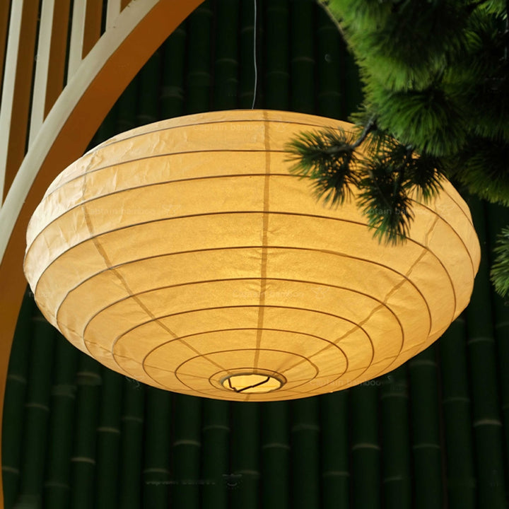 Lumaem Suspension Lampe Traditionnelle en Papier - Neutralighting