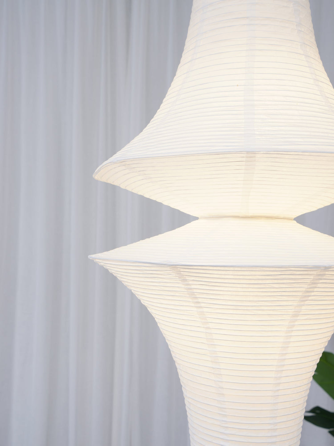Lustra Suspension Luminaire Papier Washi E pour Salon - Neutralighting