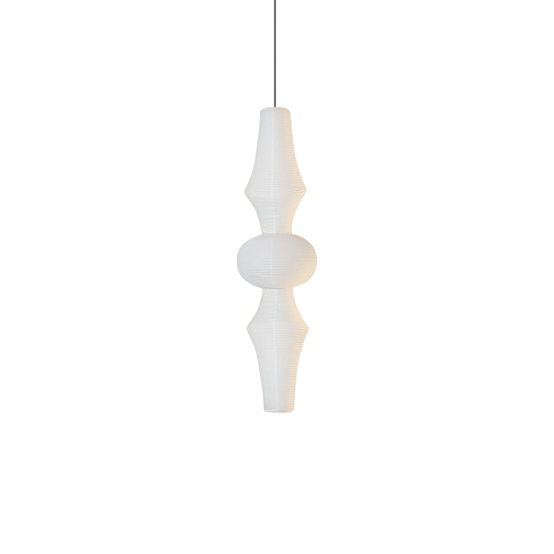 Faye Suspension Sculpturale Verticale en Papier - Neutralighting