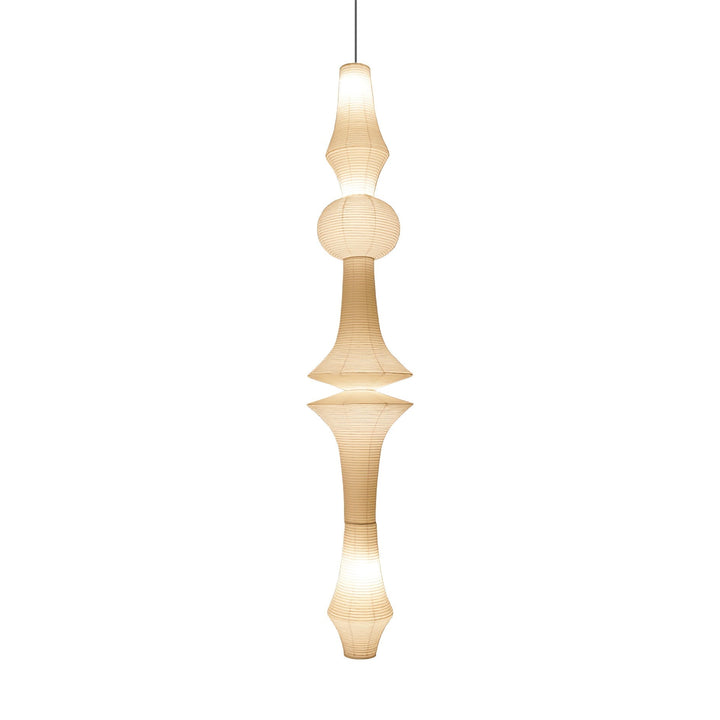 Faye Suspension Sculpturale Verticale en Papier - Neutralighting