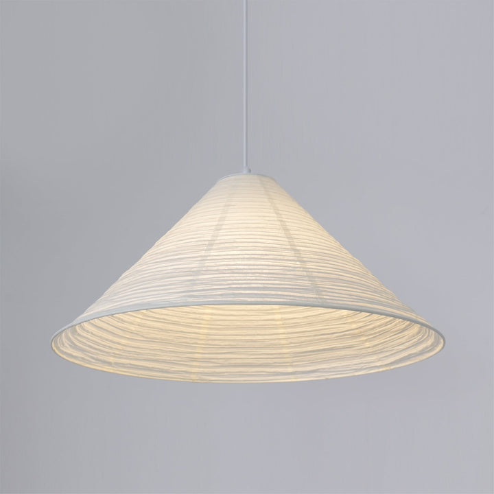 Conic Suspension Lampe Pyramidale en Papier - Neutralighting