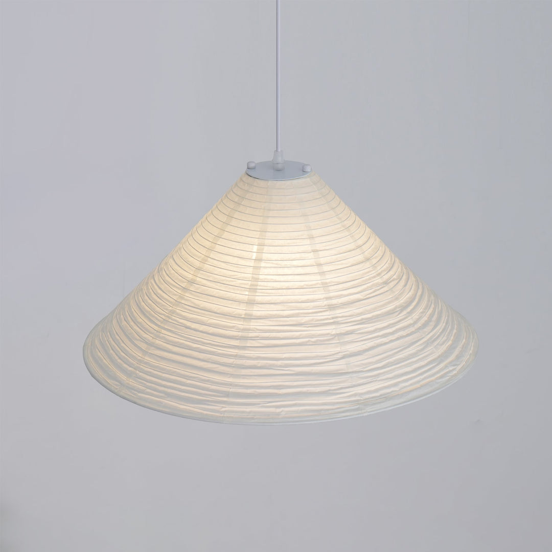 Conic Suspension Lampe Pyramidale en Papier - Neutralighting