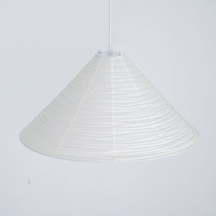 Conic Suspension Lampe Pyramidale en Papier - Neutralighting