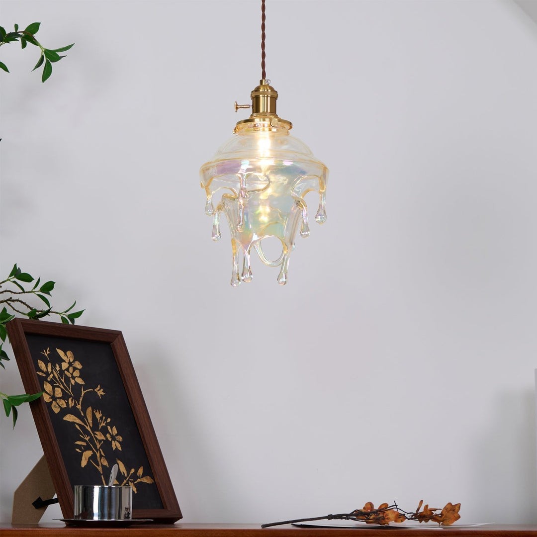 Luxora Suspension Goutte d’Eau Iridescente - Neutralighting