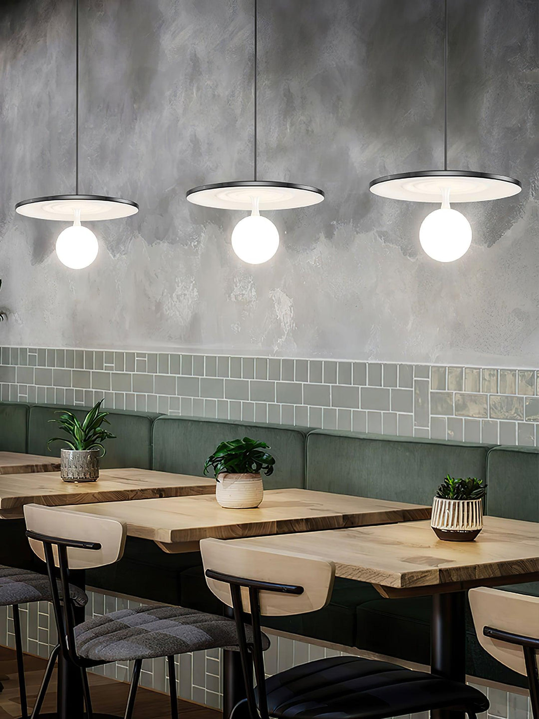 Leila Lampe Pendante Métal Minimaliste - Neutralighting