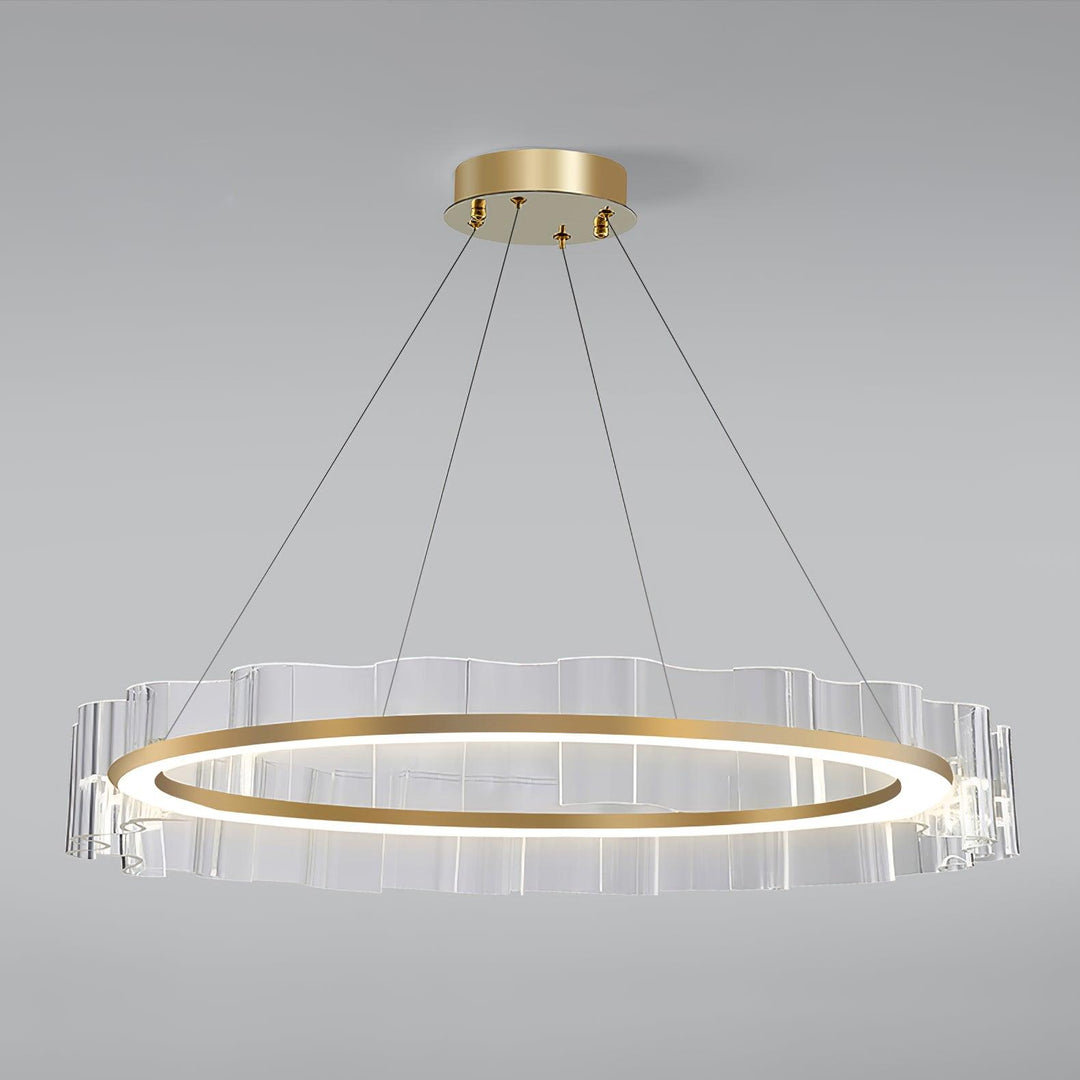 Acoustic Lustre en Verre Luxueux Moderne - Neutralighting