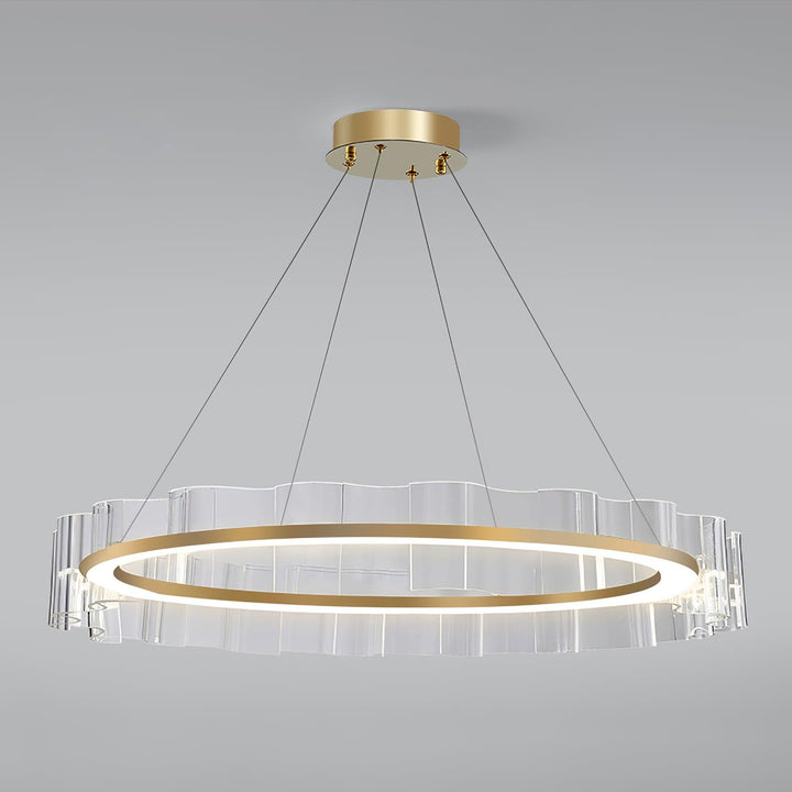 Acoustic Lustre en Verre Luxueux Moderne - Neutralighting