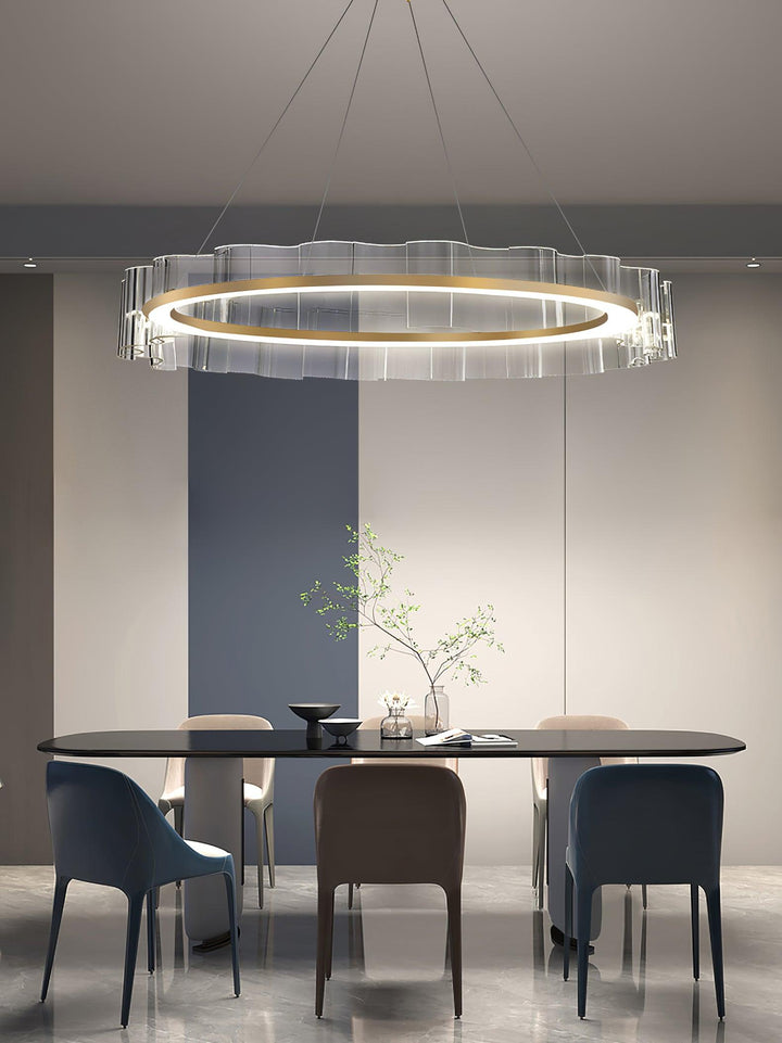 Acoustic Lustre en Verre Luxueux Moderne - Neutralighting
