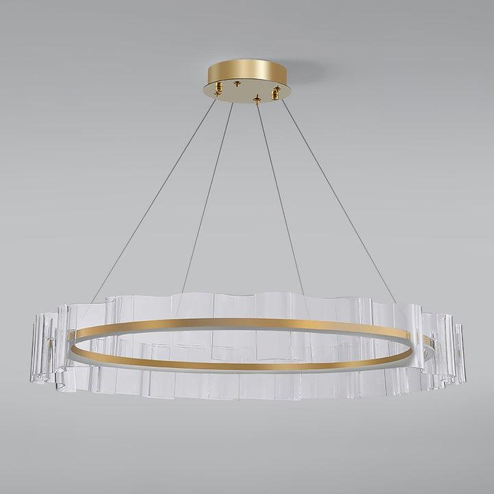 Acoustic Lustre en Verre Luxueux Moderne - Neutralighting
