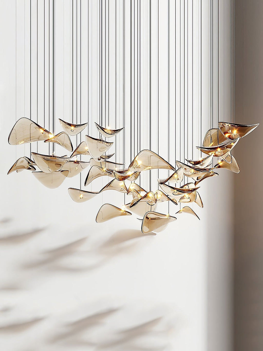 Eurrinia Suspension papillon dorée - Neutralighting