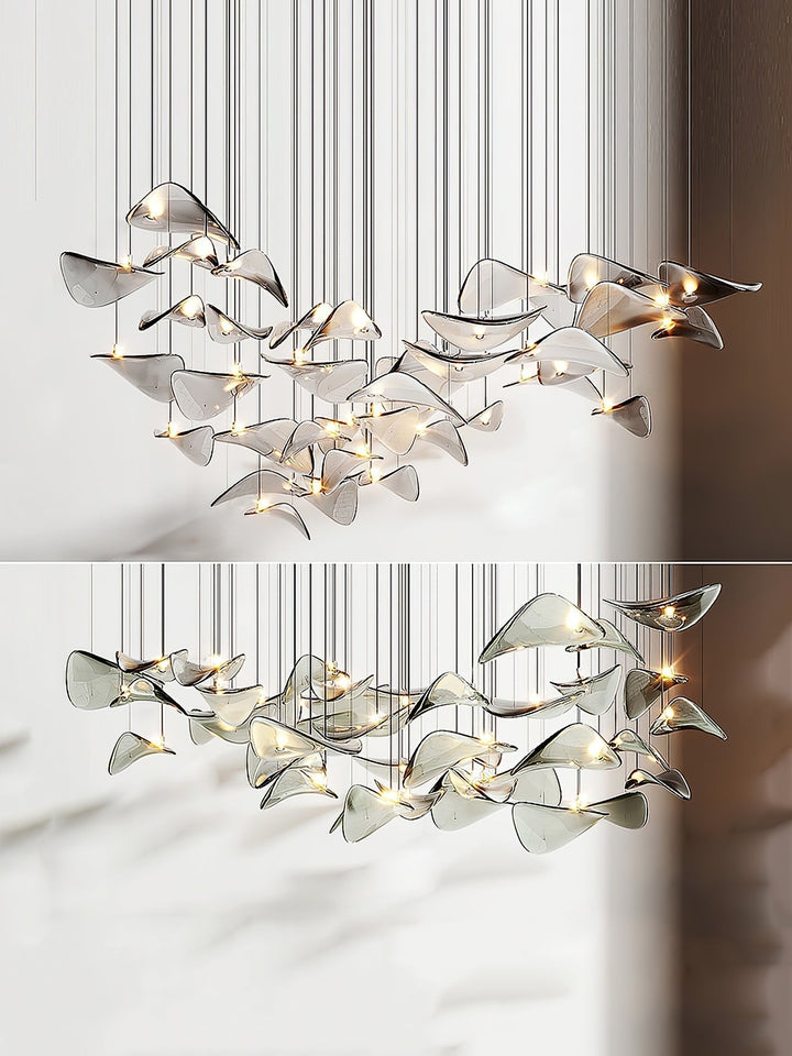 Eurrinia Suspension papillon dorée - Neutralighting