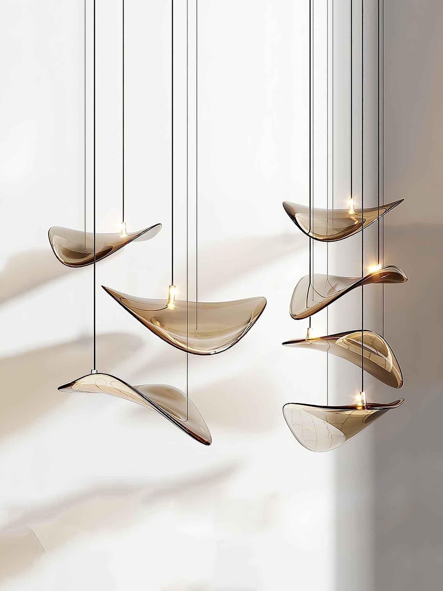 Lampe nia en Verre – Design Contemporain
