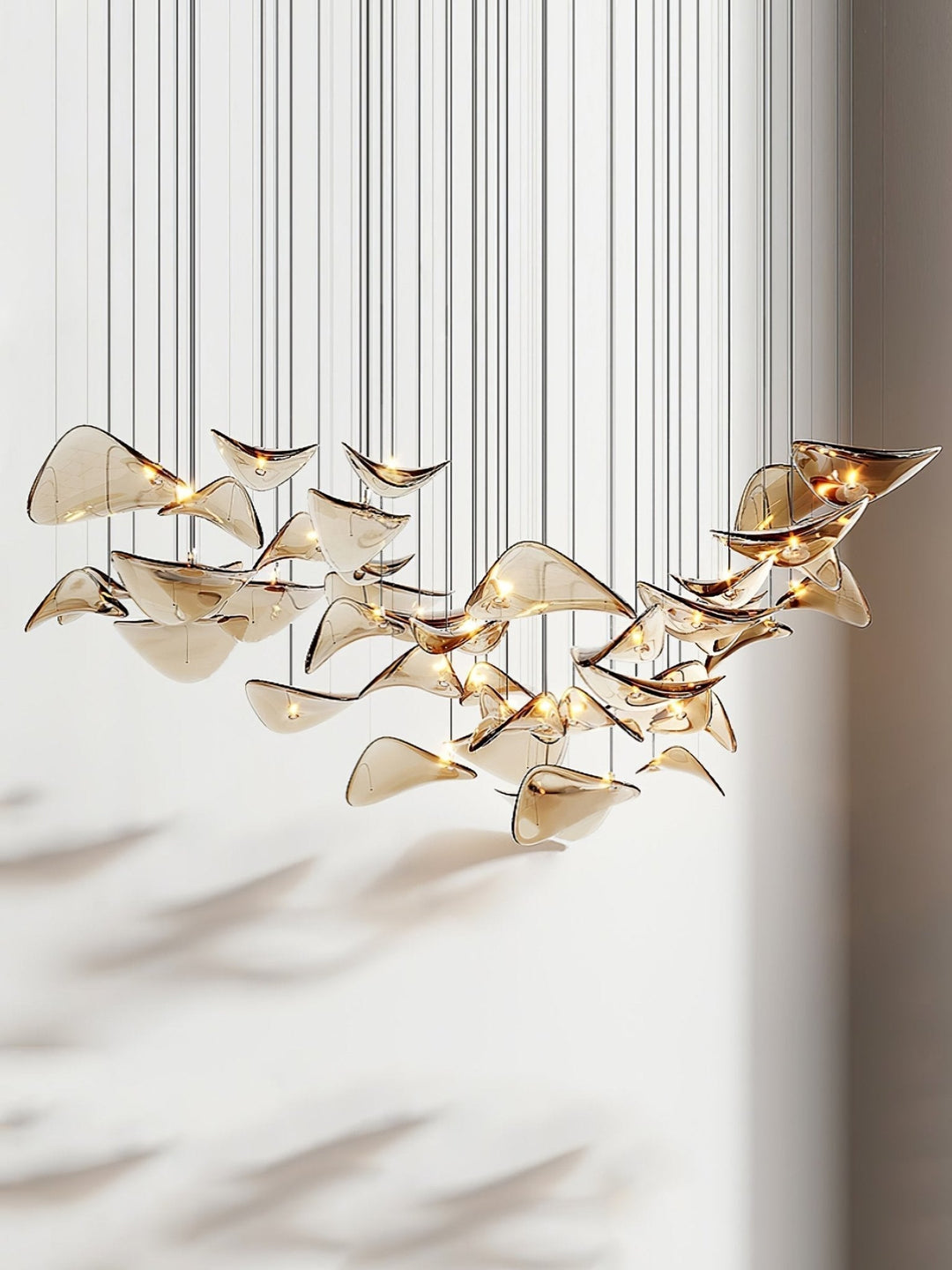 Eurrinia Suspension papillon dorée - Neutralighting