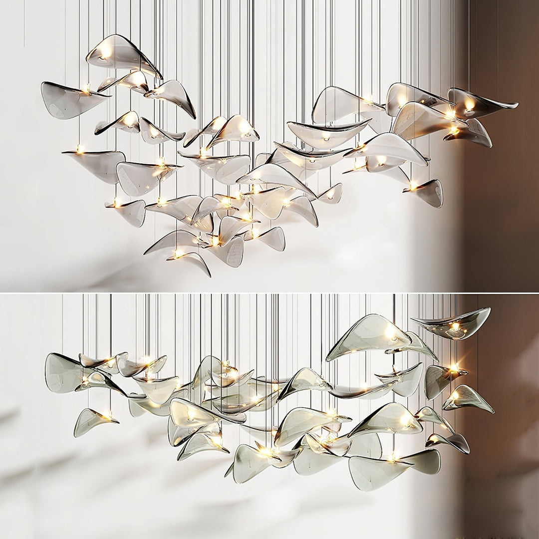 Eurrinia Suspension papillon dorée - Neutralighting
