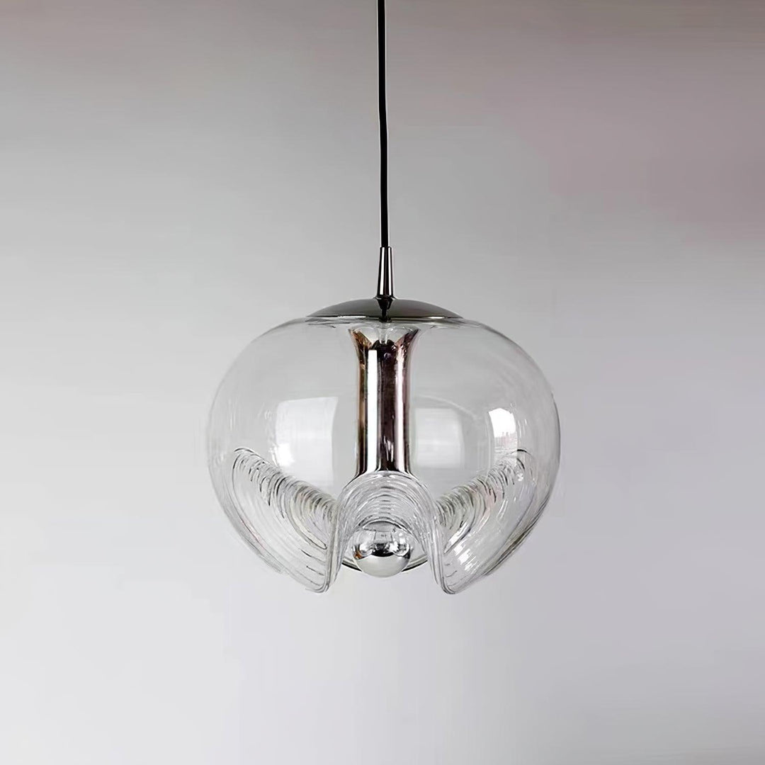 Solara Suspension en Verre Vague Mid-Century Vintage - Neutralighting