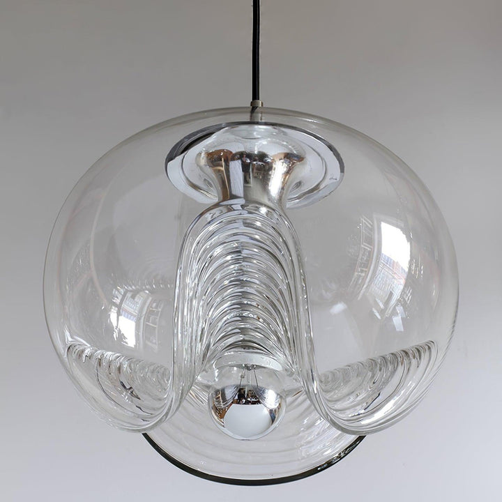 Solara Suspension en Verre Vague Mid-Century Vintage - Neutralighting