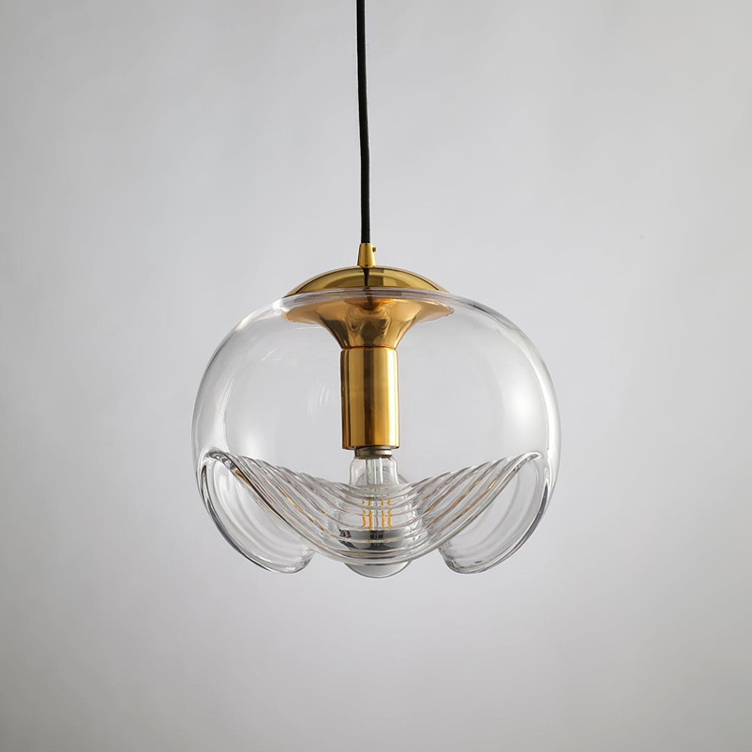 Solara Suspension en Verre Vague Mid-Century Vintage - Neutralighting