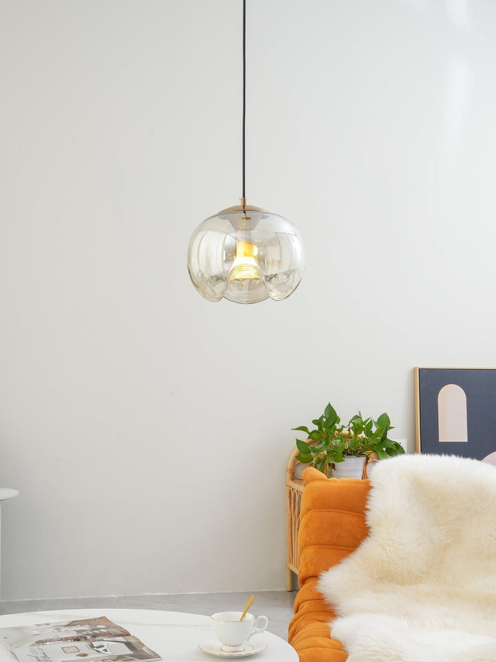 Solara Suspension en Verre Vague Mid-Century Vintage - Neutralighting