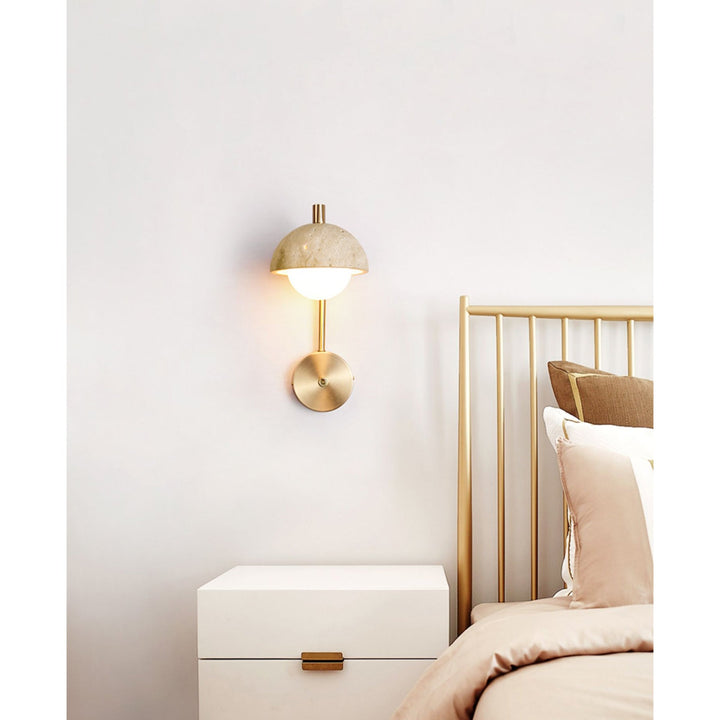 Civarir Applique Murale Travertin Beige Moderne - Neutralighting