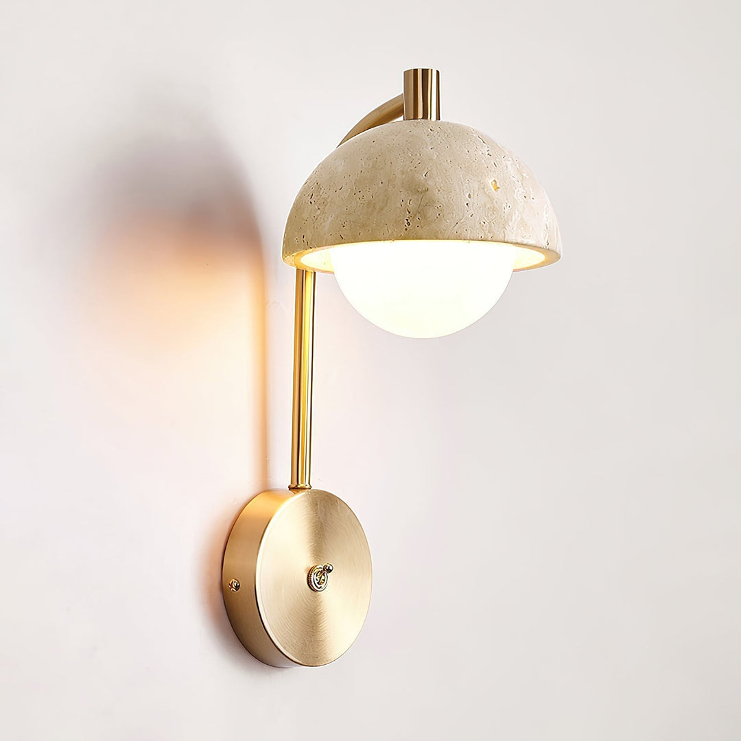 Civarir Applique Murale Travertin Beige Moderne - Neutralighting