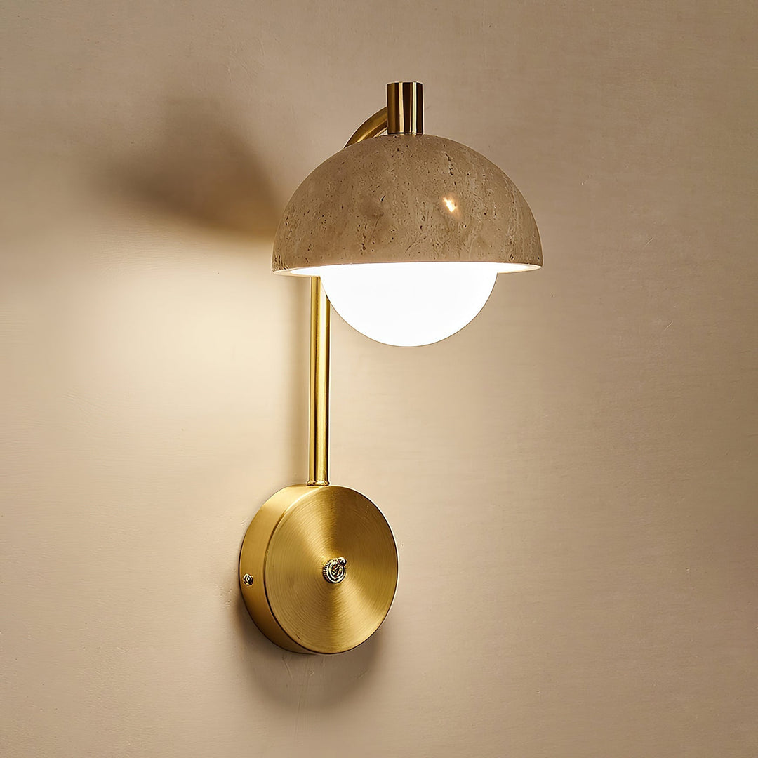Civarir Applique Murale Travertin Beige Moderne - Neutralighting