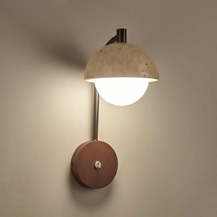 Civarir Applique Murale Travertin Beige Moderne - Neutralighting