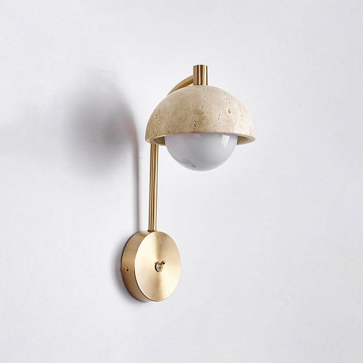 Civarir Applique Murale Travertin Beige Moderne - Neutralighting
