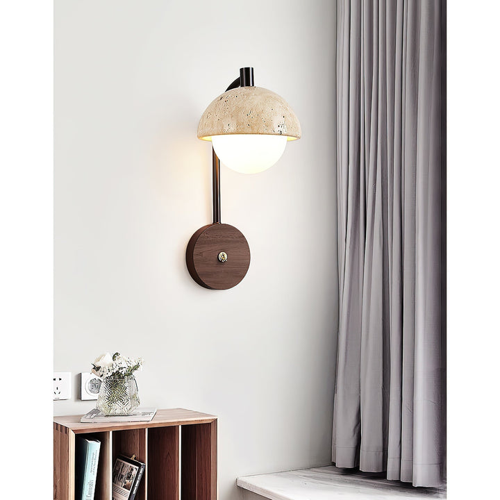 Civarir Applique Murale Travertin Beige Moderne - Neutralighting